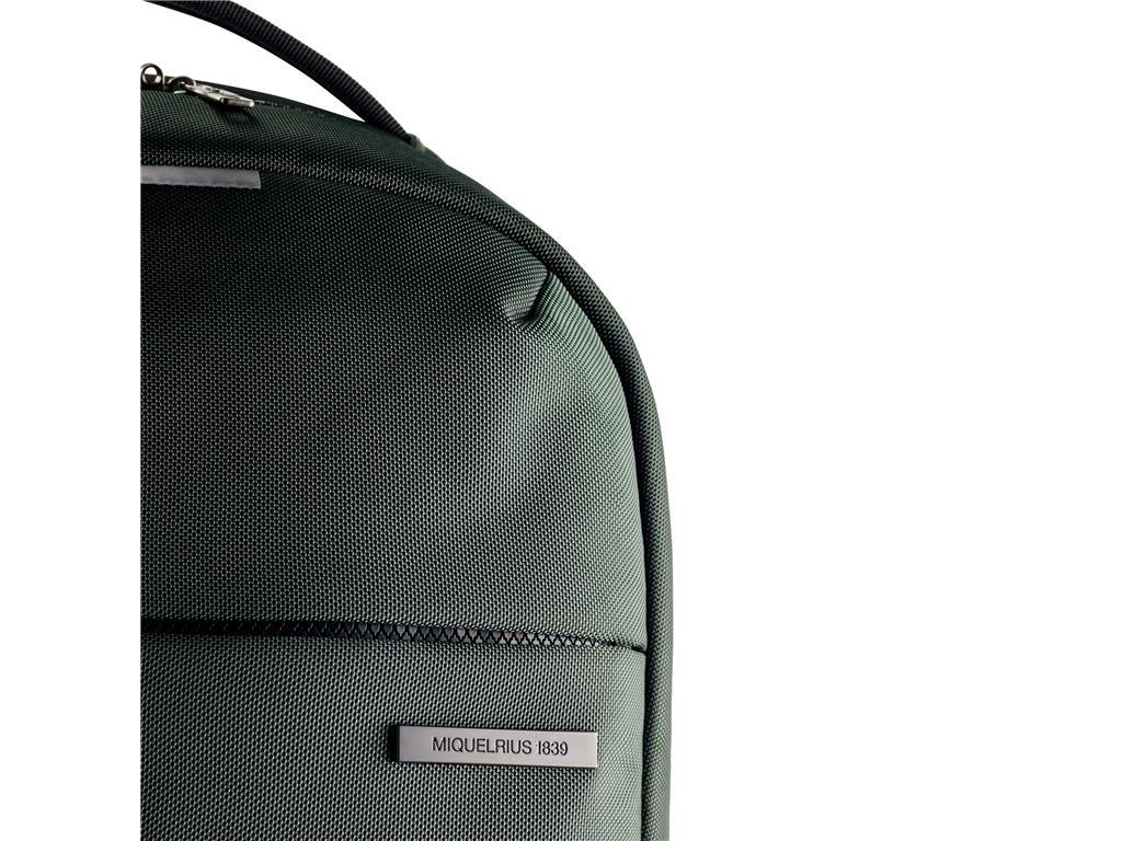 MiquelRius Srednji zeleni ruksak Bag-to-Work