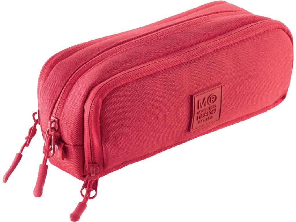 MiquelRius Peresnica s tremi zadrgami, rdeča