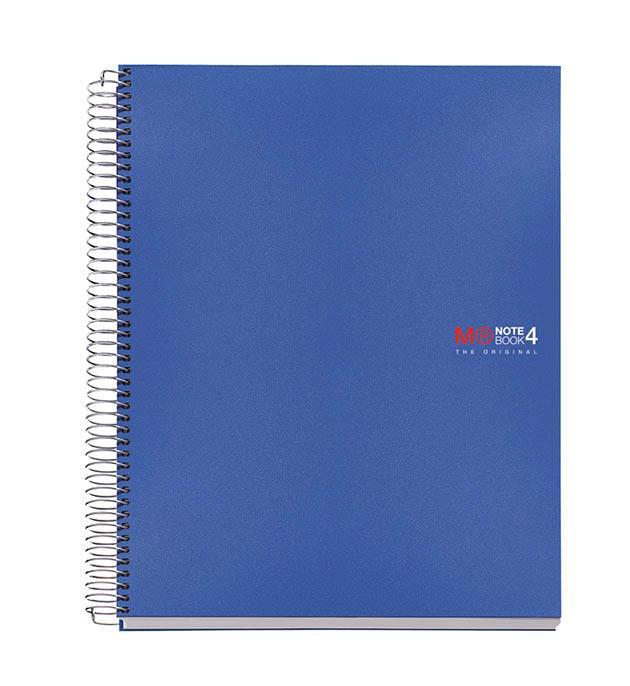 MiquelRius Zvezek A7, karo, 100-listni, 70g, moder