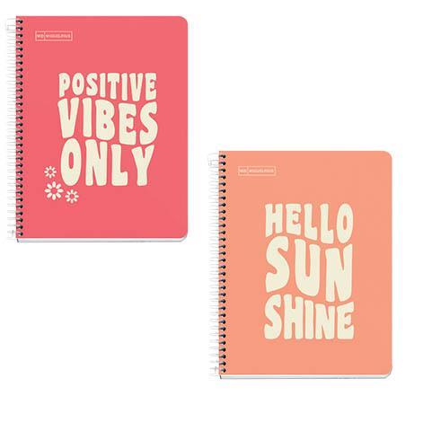 MiquelRius Zvezek A5, črtast, 100-listni, 90g BARVE