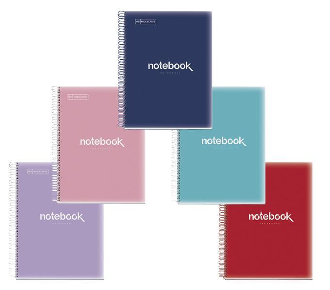 MiquelRius Zvezek A4, črtast, 120-listni, 90g,