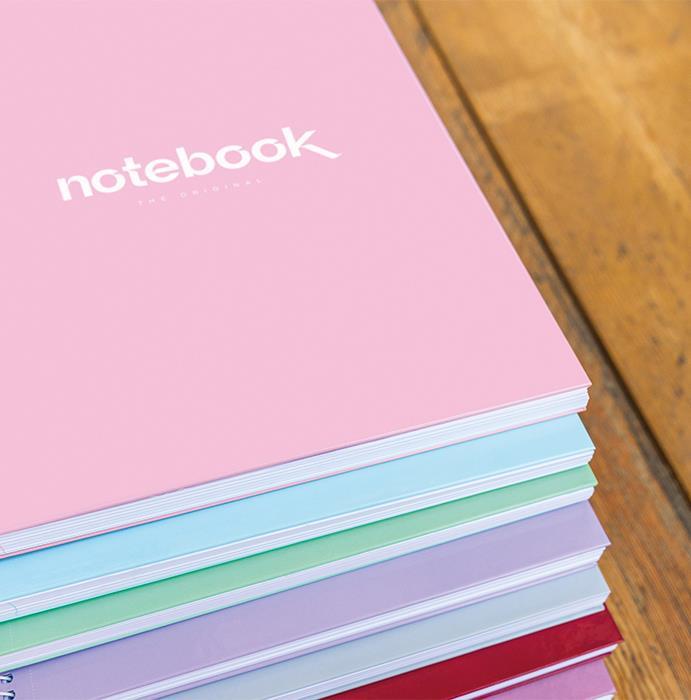 MiquelRius Zvezek A4, črtast, 80-listni, 90g, BARVE