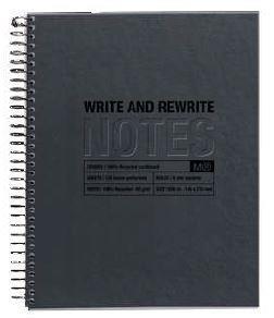 MiquelRius Sveska A5, s linijama, 120-listna, crna