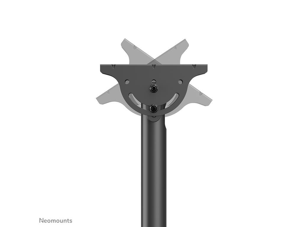 Neomounts Stropni nosilec 2 monitorjev/TV 23-43''