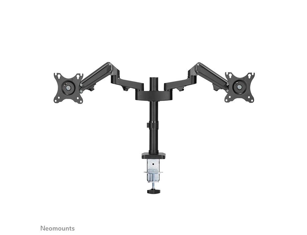 Neomounts Gibljivi nosilec za 2 monitorja 17-27''