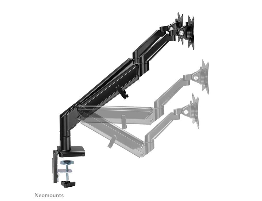 Neomounts Gibljivi nosilec za 2 monitorja 17-32''