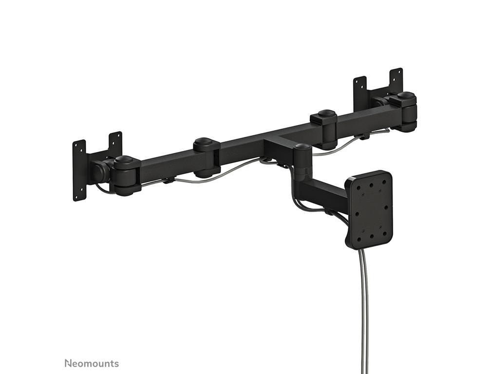Neomounts Dvojni stenski nosilec za monitor/TV