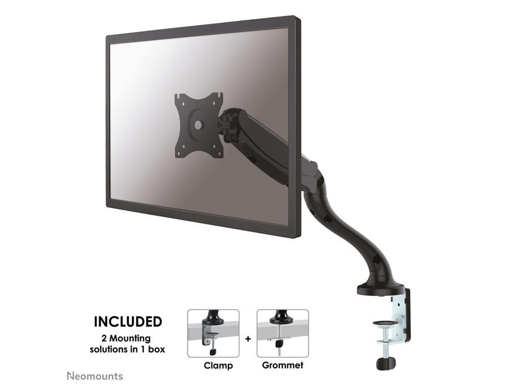 Neomounts Nosilec za monitor 10-30" plinska vzmet