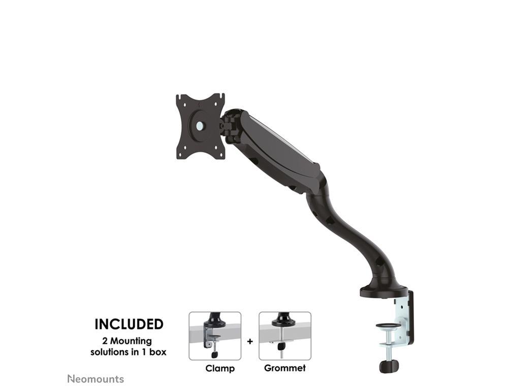 Neomounts Nosilec za monitor 10-30" plinska vzmet
