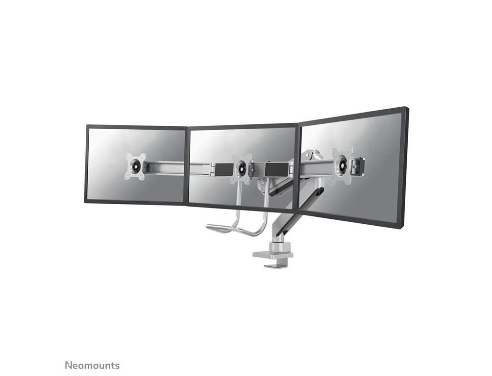 Neomounts Gibljivi nosilec za 3 monitorje 17-27''