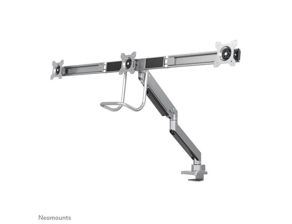 Neomounts Gibljivi nosilec za 3 monitorje 17-27''