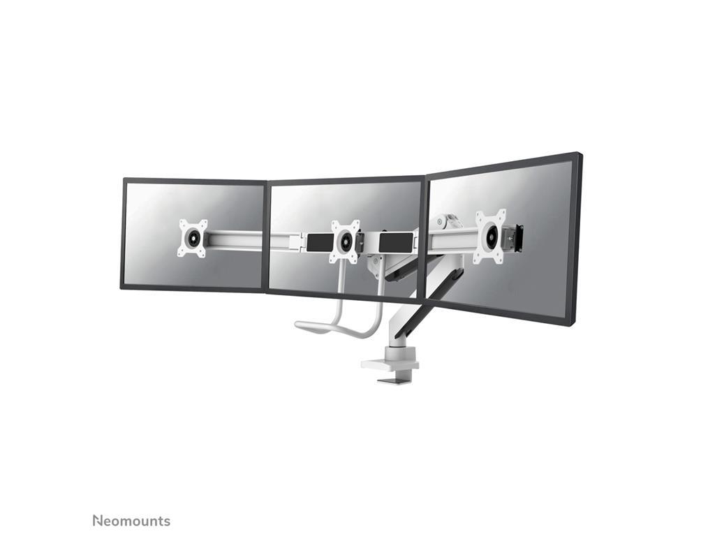 Neomounts Gibljivi nosilec za 3 monitorje 17-27''