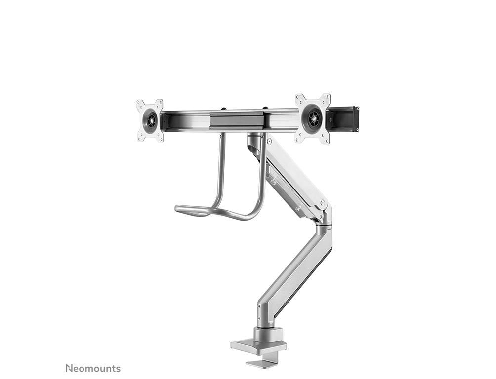 Neomounts Gibljivi nosilec za 2 monitorja 10-32''