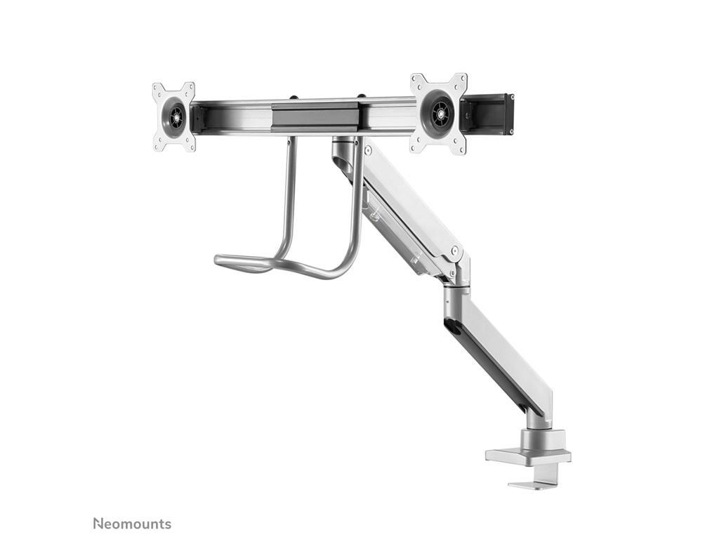 Neomounts Gibljivi nosilec za 2 monitorja 10-32''