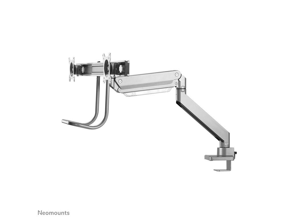 Neomounts Gibljivi nosilec za 2 monitorja 10-32''