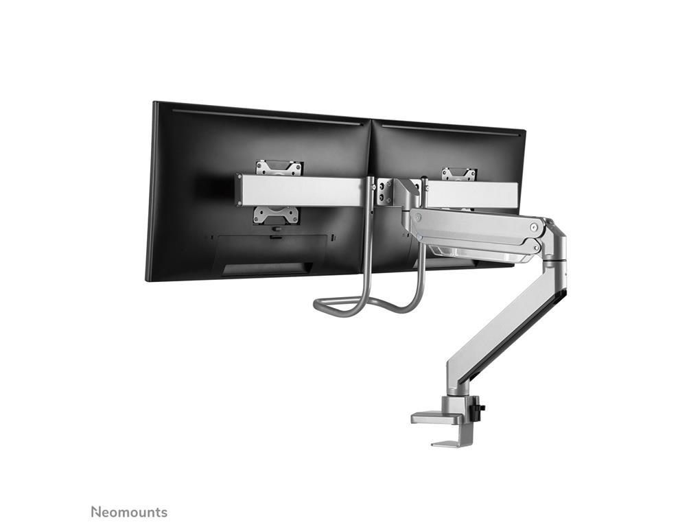 Neomounts Gibljivi nosilec za 2 monitorja 10-32''
