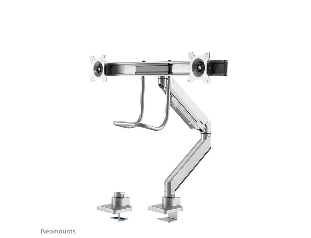 Neomounts Gibljivi nosilec za 2 monitorja 10-32''