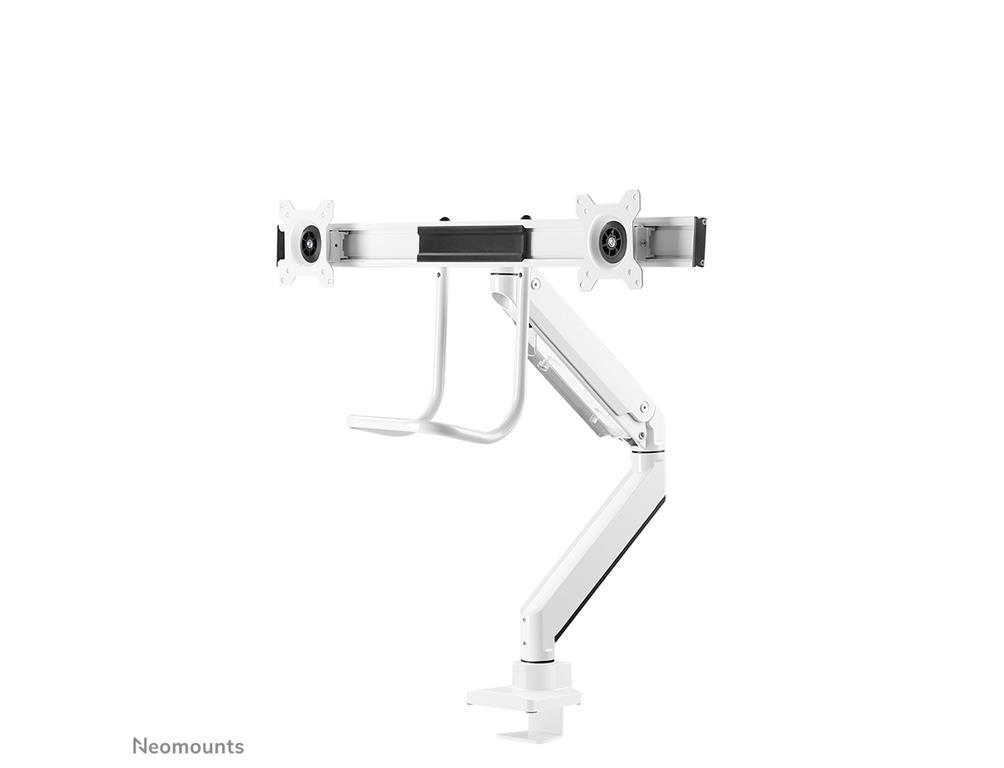 Neomounts Gibljivi nosilec za 2 monitorja 10-32''