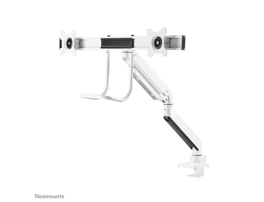 Neomounts Gibljivi nosilec za 2 monitorja 10-32''