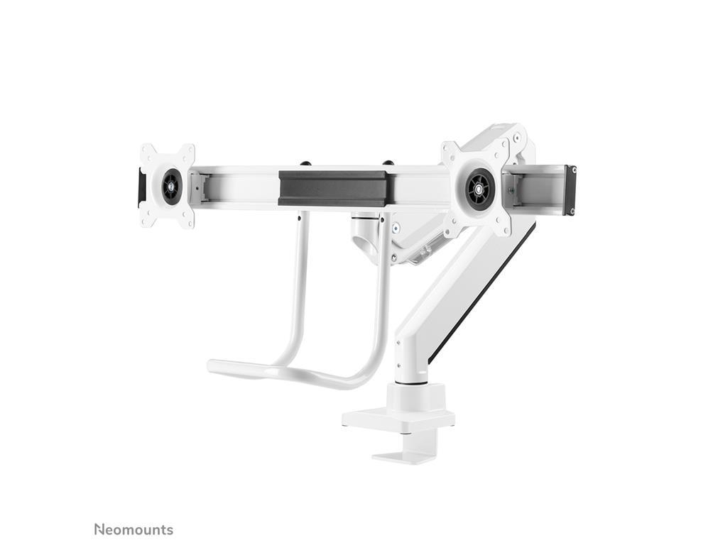 Neomounts Gibljivi nosilec za 2 monitorja 10-32''