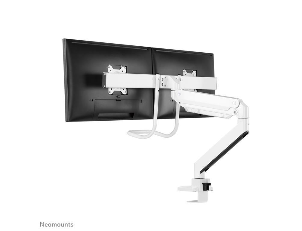 Neomounts Gibljivi nosilec za 2 monitorja 10-32''