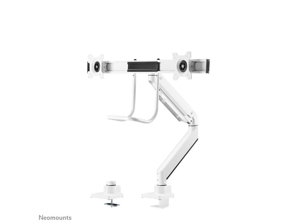 Neomounts Gibljivi nosilec za 2 monitorja 10-32''