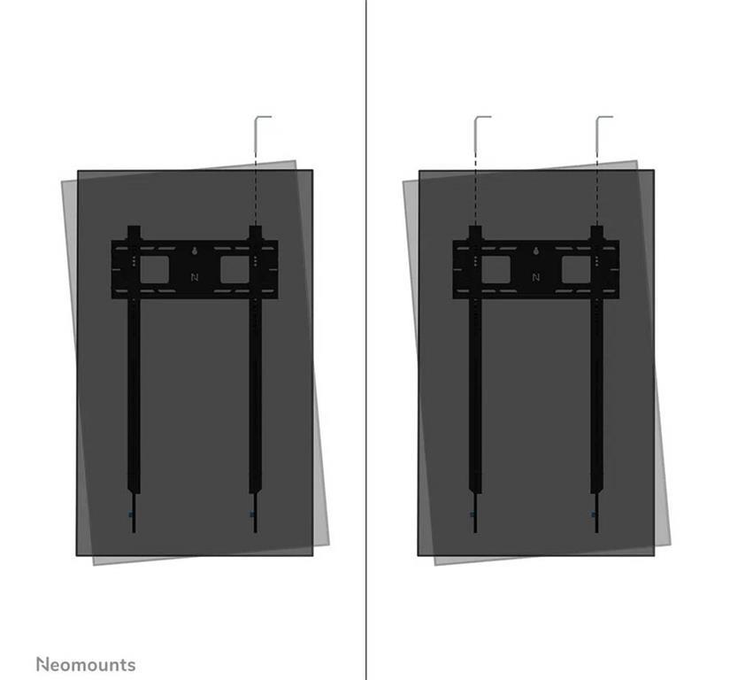Neomounts Fiksni stenski nosilec za zaslon 50-98"