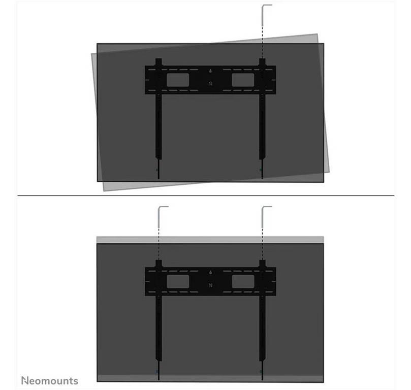 Neomounts Fiksni stenski nosilec za zaslon 43-98"