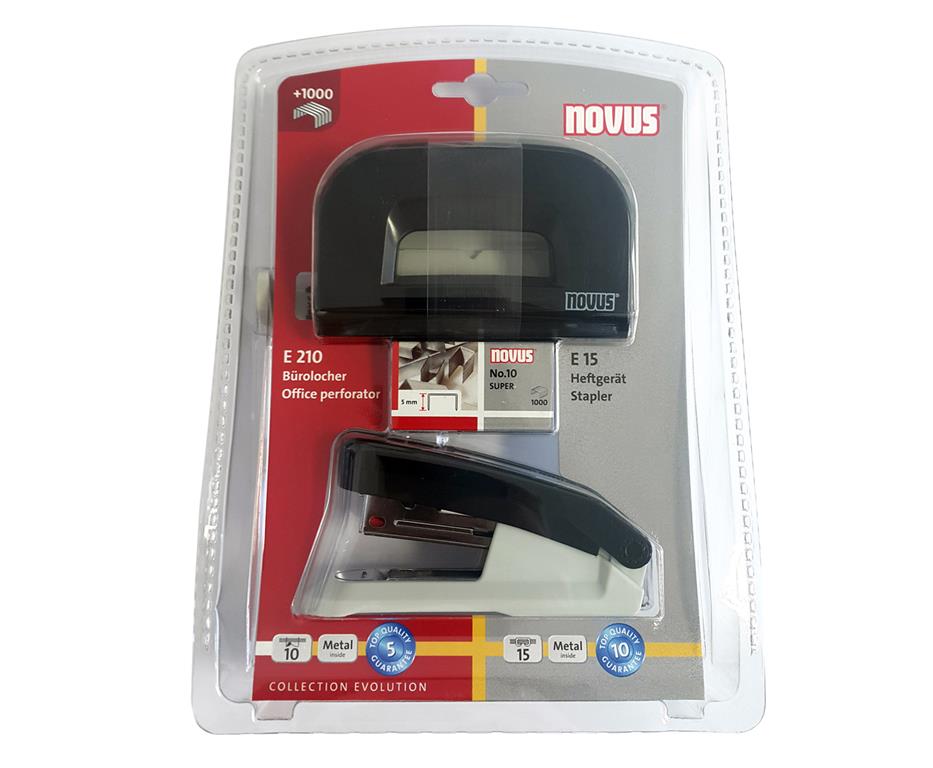 Novus Komplet E 15/ E 210 črn