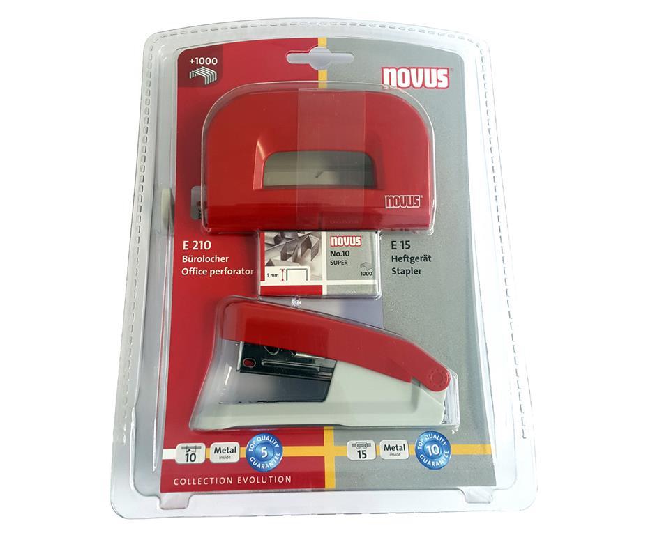 Novus Komplet E 15/ E 210 rdeč