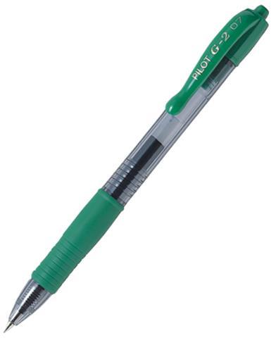 Pilot Gel roler G-2 0,7 zelen