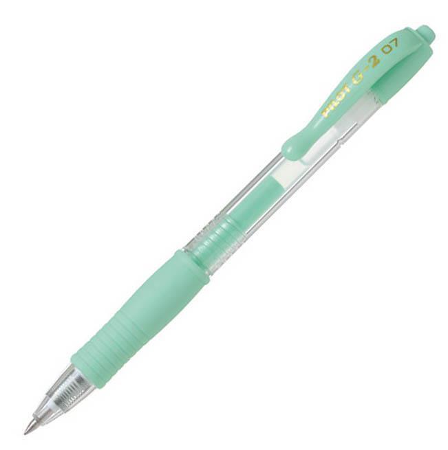 Pilot Gel roler G-2 0,7 pastel zelen