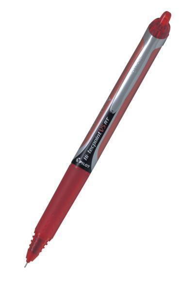 Pilot Roler HI-TECPOINT V5 RT, rdeč