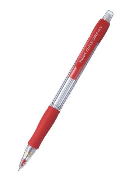 Pilot Tehnični svinčnik SUPER GRIP, rdeč