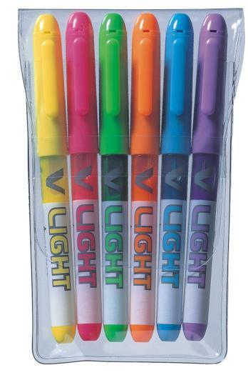 Pilot Označevalnik teksta V LIGHT, komplet
