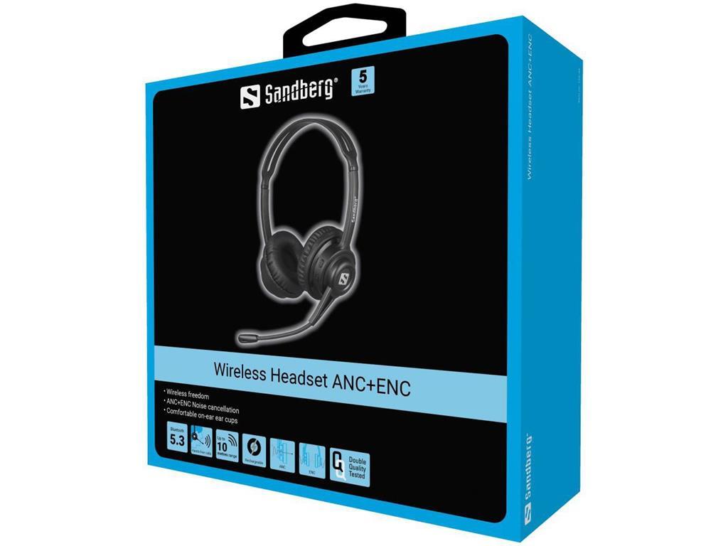 Sandberg Sandberg Bežične slušalice ANC+ENC