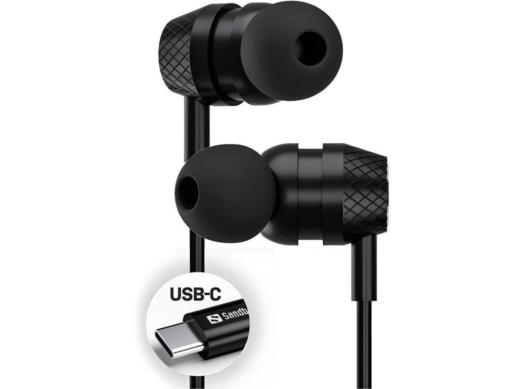 Sandberg Slušalke USB-C/A in-ear z mikrofonom