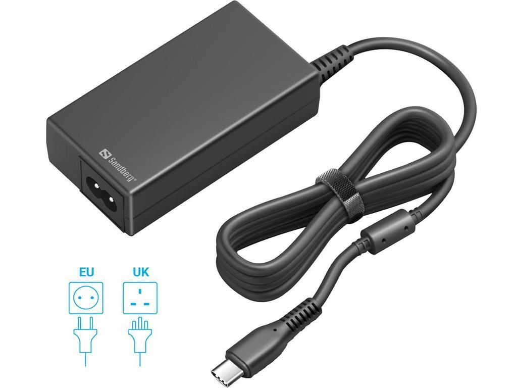 Sandberg Sandberg USB-C AC punjač PD65W EU+UK