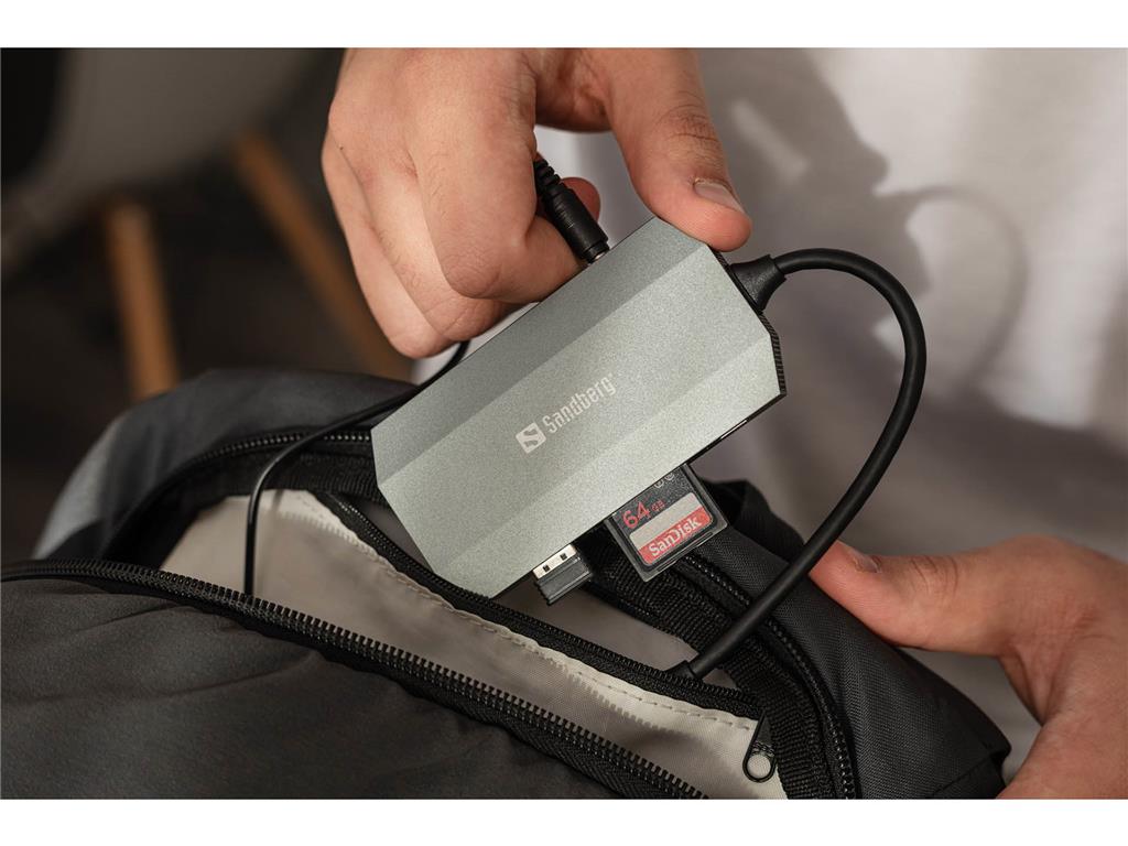 Sandberg USB-C razdjelnik, 6-u-1