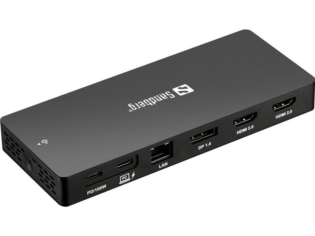 Sandberg USB-C hub razdelilnik Pro, 13-v-1
