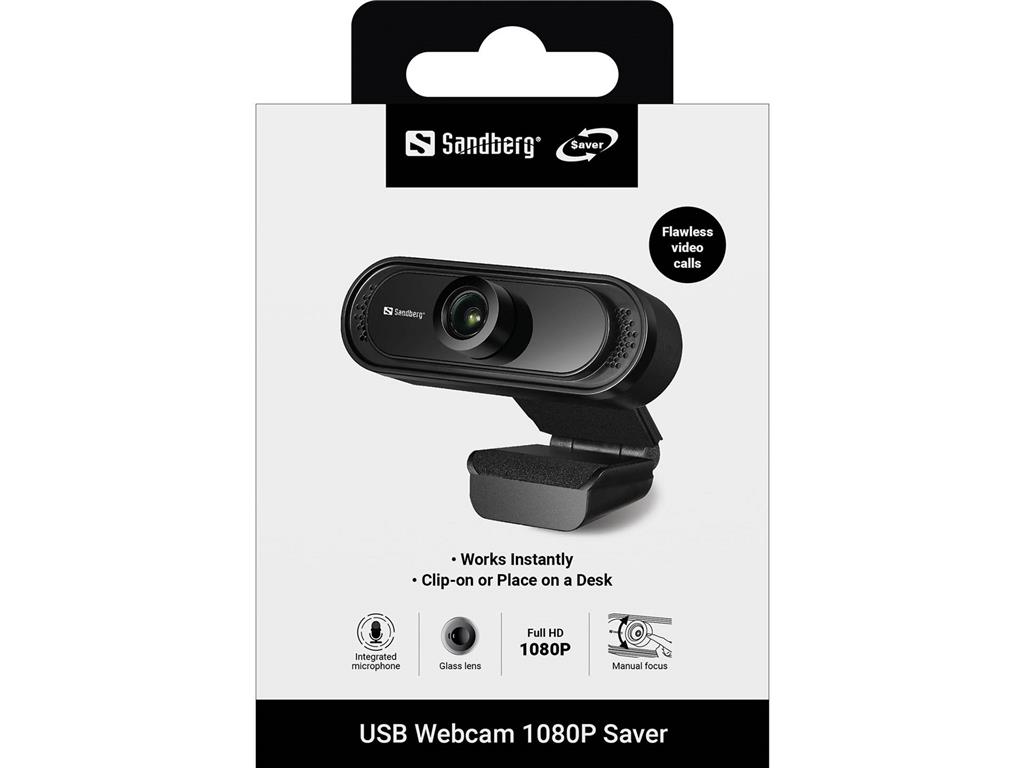 Sandberg USB spletna kamera 1080P HD Saver
