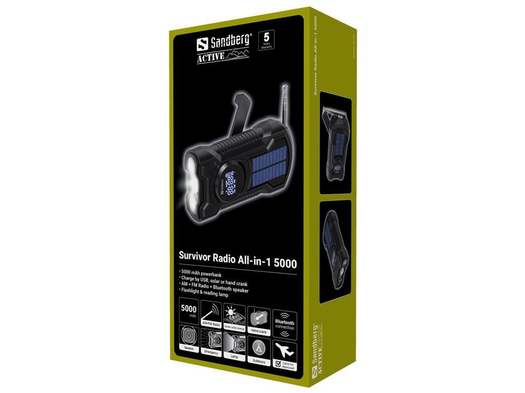 Sandberg Radio Sve-u-jednom, 5.000