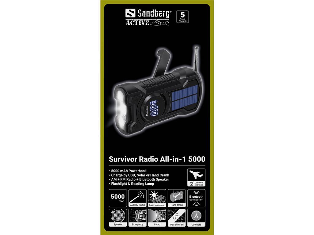 Sandberg Radio Sve-u-jednom, 5.000