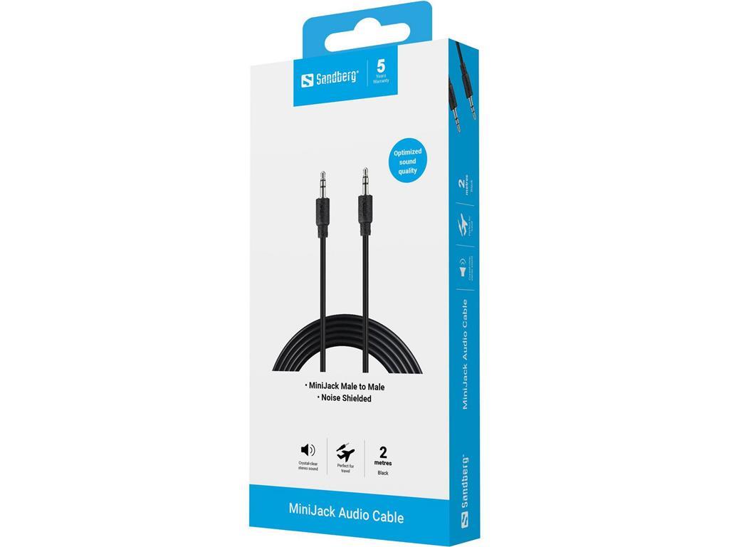 Sandberg Sandberg MiniJack kabel M-M 2 m