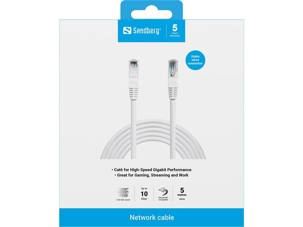 Sandberg Sandberg mrežni kabel UTP Cat6 5 m
