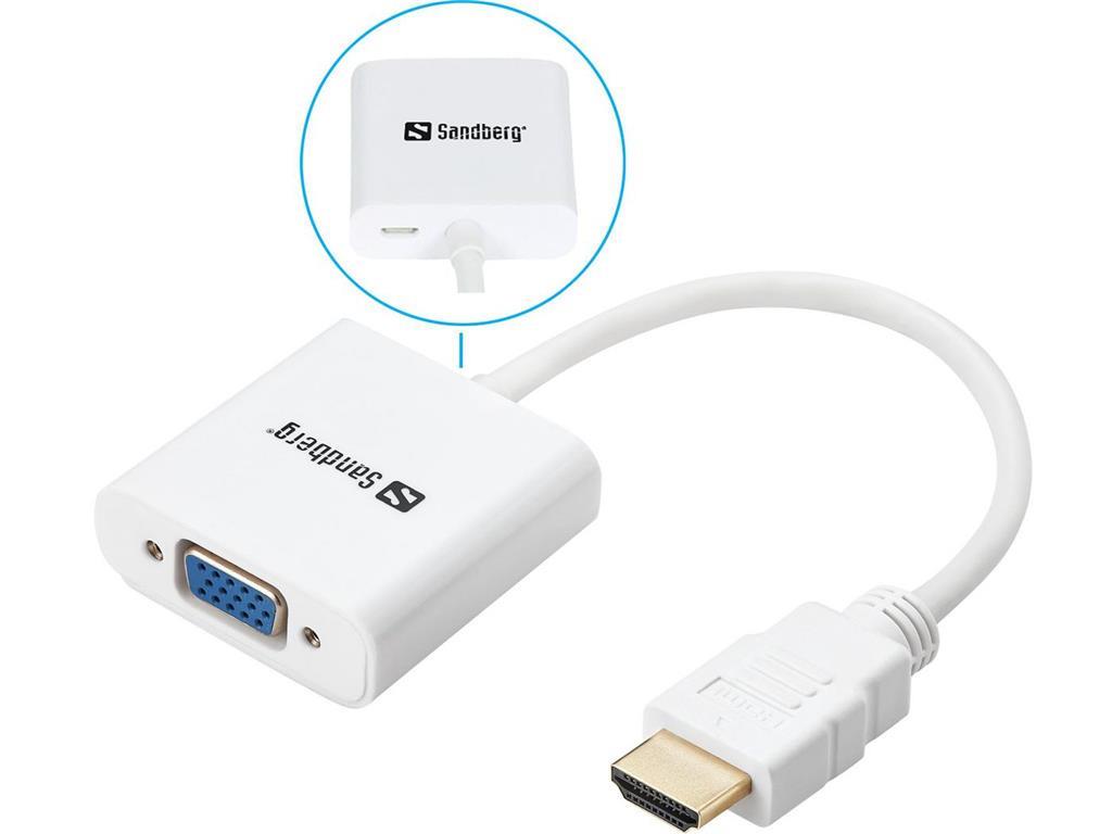 Sandberg HDMI na VGA pretvornik