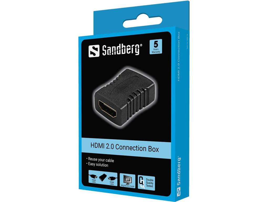 Sandberg Adapter HDMI 2.0 F-F
