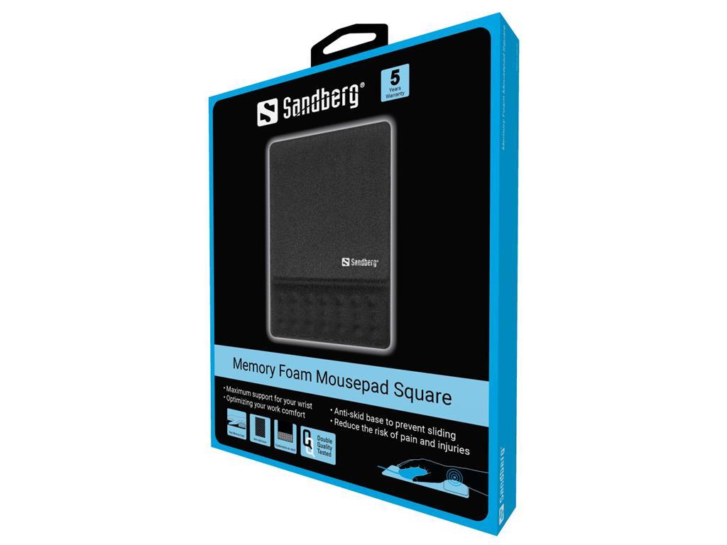 Sandberg Podloga za miš s naslonom za zapešće