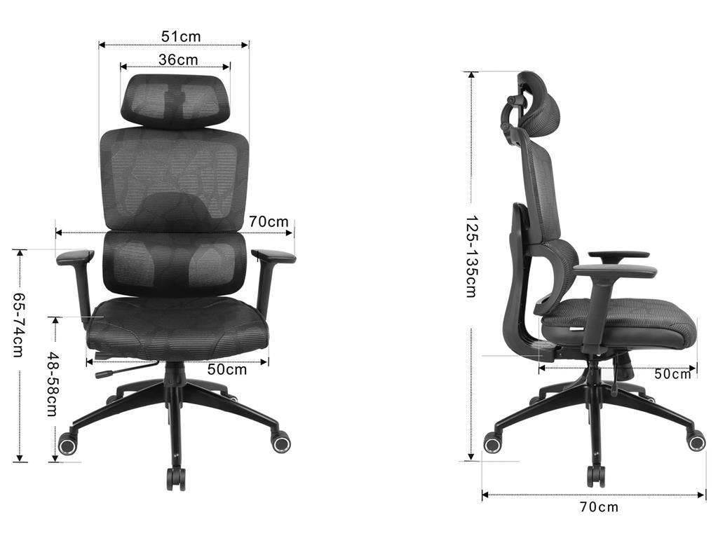 Sandberg ErgoFusion igralni stol Pro