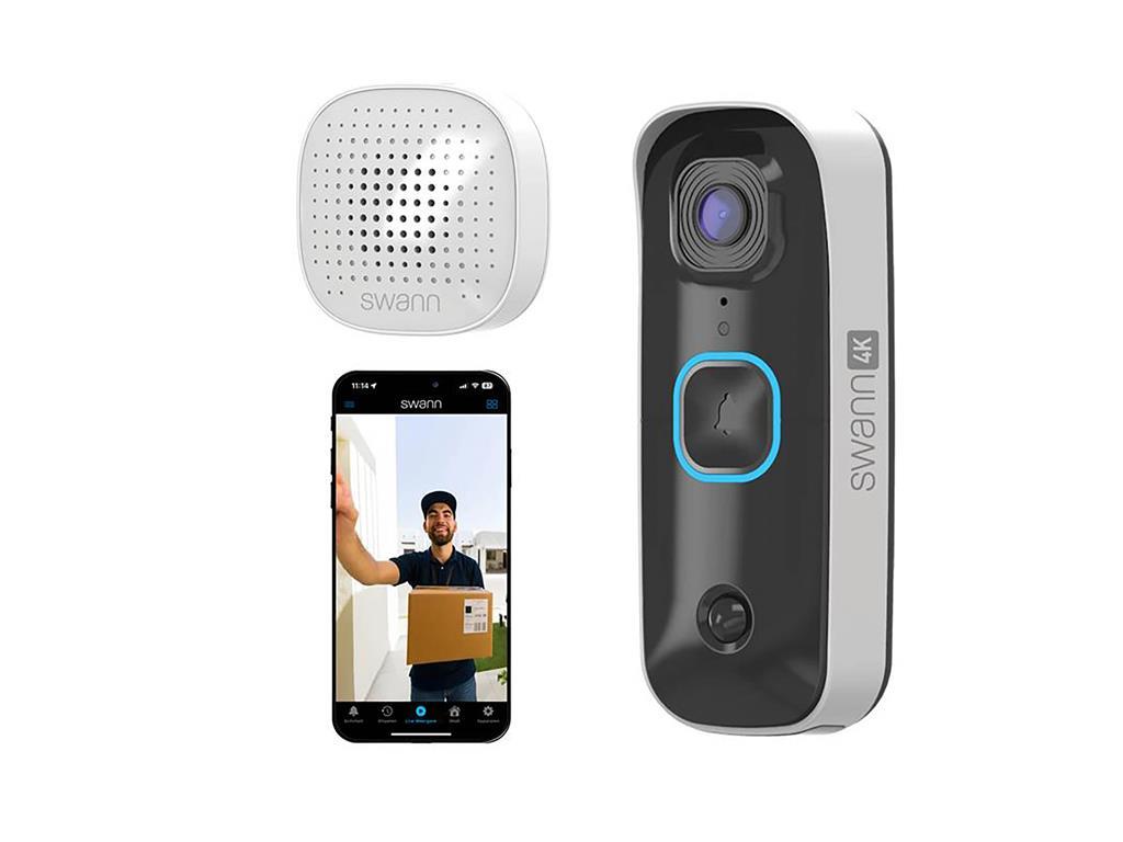 Swann Buddy pametno video zvono 4K, bežično